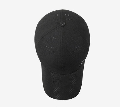 Unisex Simple Cross Water Drop Embroidery Baseball Caps Spring and Autumn Outdoor Adjustable Casual Hat Sunscreen Hat