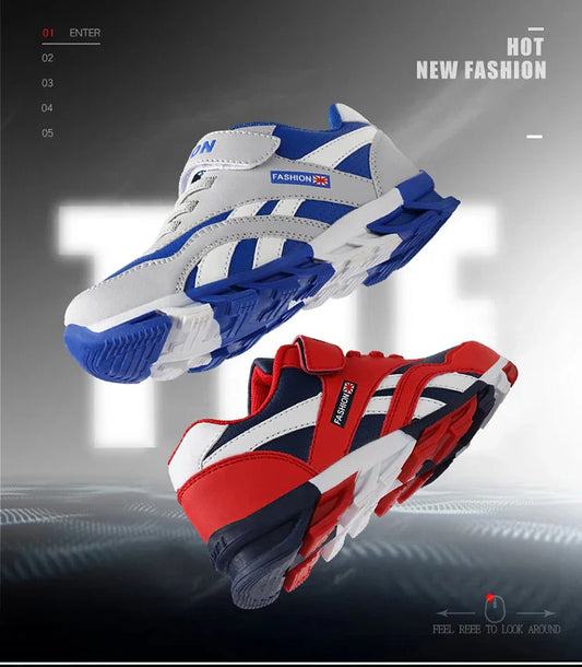Kids Basketball Shoes for Boys Non-Slip Outdoor Sports Running Sneakers Breathable Children Casual Training Fashion Shoes