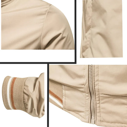 2025 Spring Summer Bomber Jacket Men Black Casual Slim Fit Baseball Mens Jackets New Autumn Fashion High Quality Jackets for Men