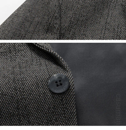 Brand Spring Autumn Forml Blazers for Men Slim Fit Two Button Fly Mens Suits Luxury Designer Wedding Coat Over Size