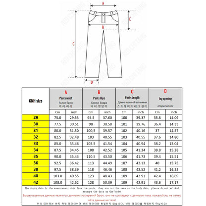2026 New in Men's Pants Straight Leg Cotton Cargo Trouser Male Stretch Autumn Zipper Multi Pocket Classic Casual Work Wear Army