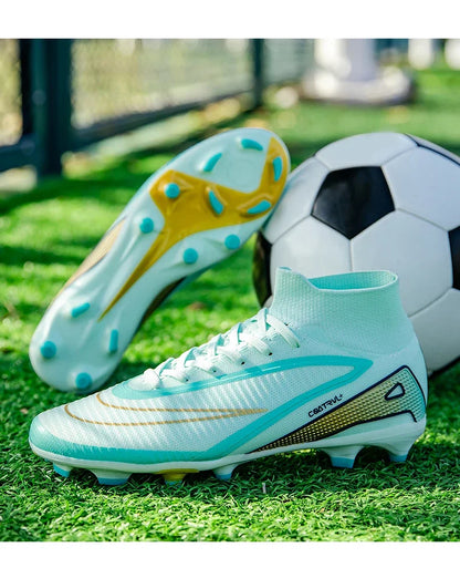 New Men Soccer Shoes Cleats Football Boots Professional Women Unisex Ultralight Match Grass Futsal High-quality TF/FG Sneakers