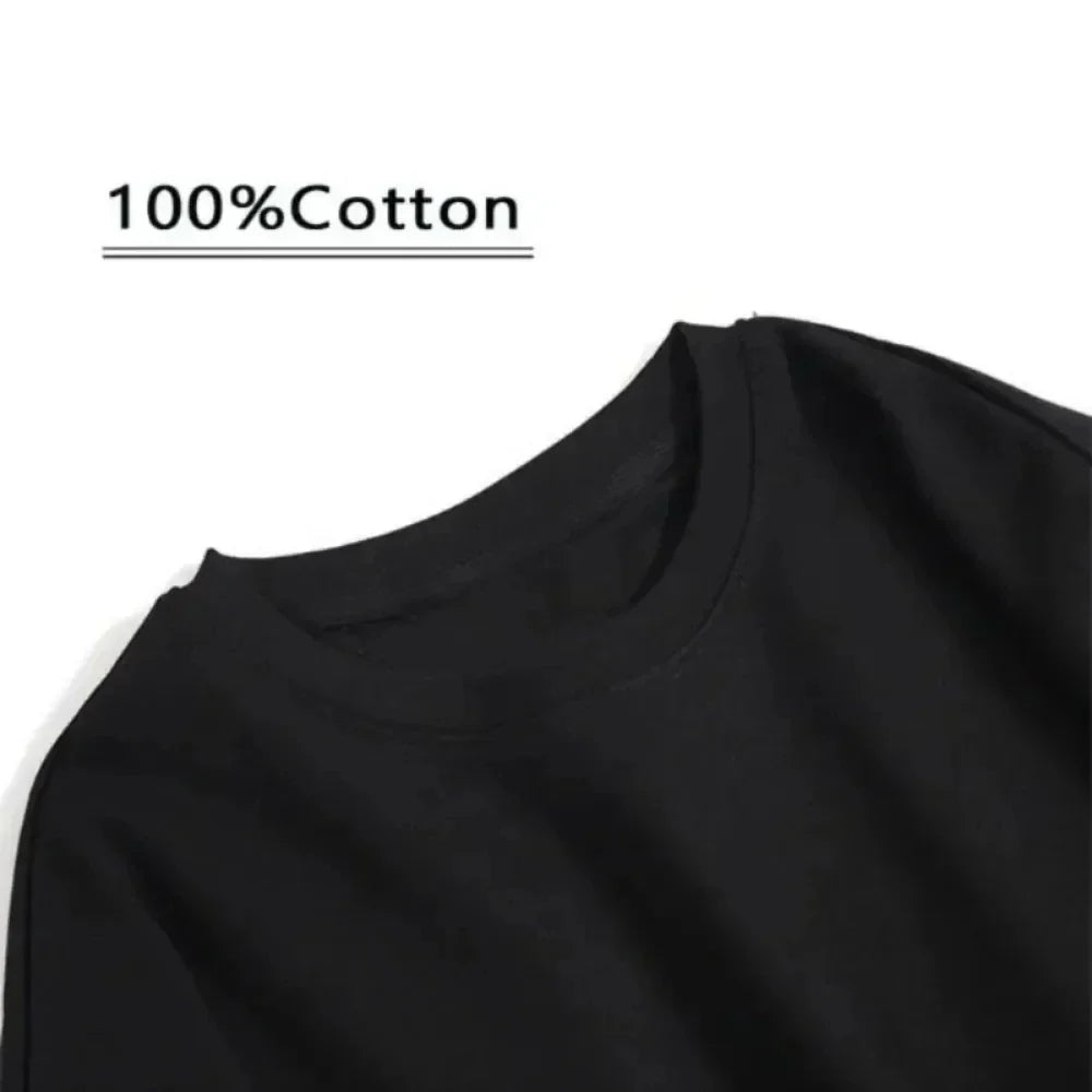 West Coast T-shirt Double-headed Swallow Los Angeles Street Rock Loose Hip-hop Round Neck Casual Short-sleeved Men's Clothing