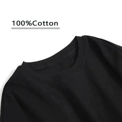 West Coast T-shirt Double-headed Swallow Los Angeles Street Rock Loose Hip-hop Round Neck Casual Short-sleeved Men's Clothing