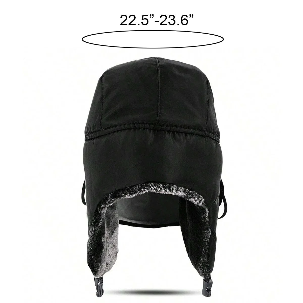 Pilot Hat Ushanka Men's Winter Trapper Hat with Windproof Mask-Russian Trooper Hat Hunting Skiing Hat for Men Women