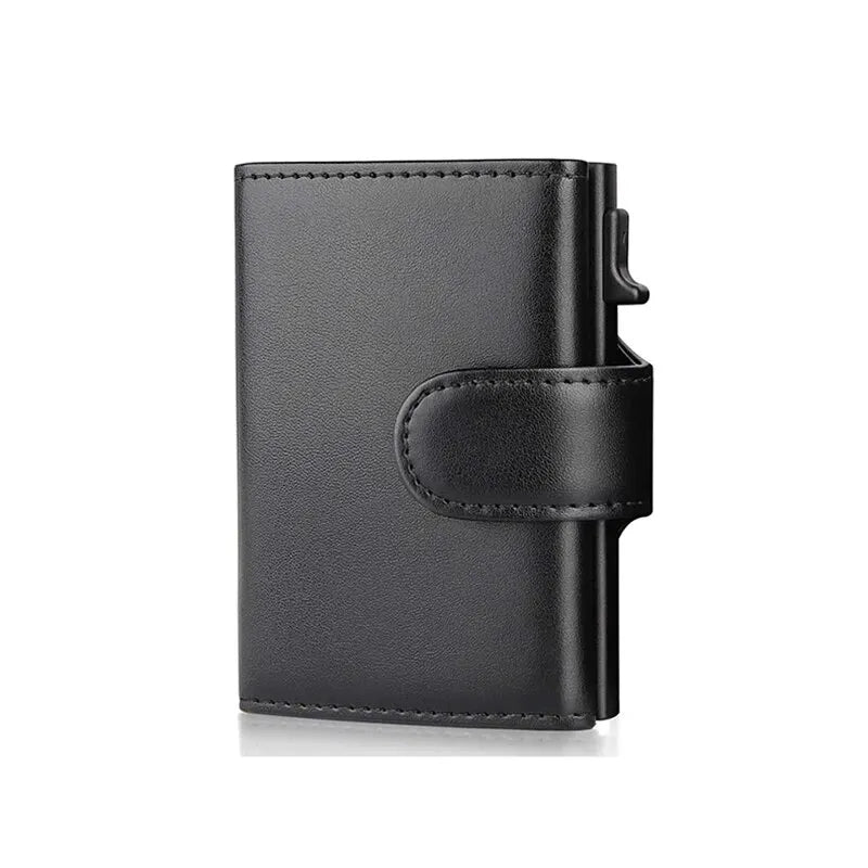 Microfiber Leather Men Wallets Fashion Card Holder Trifold Wallet Money Bags Smart Slim Thin Coin Pocket Wallet Purse