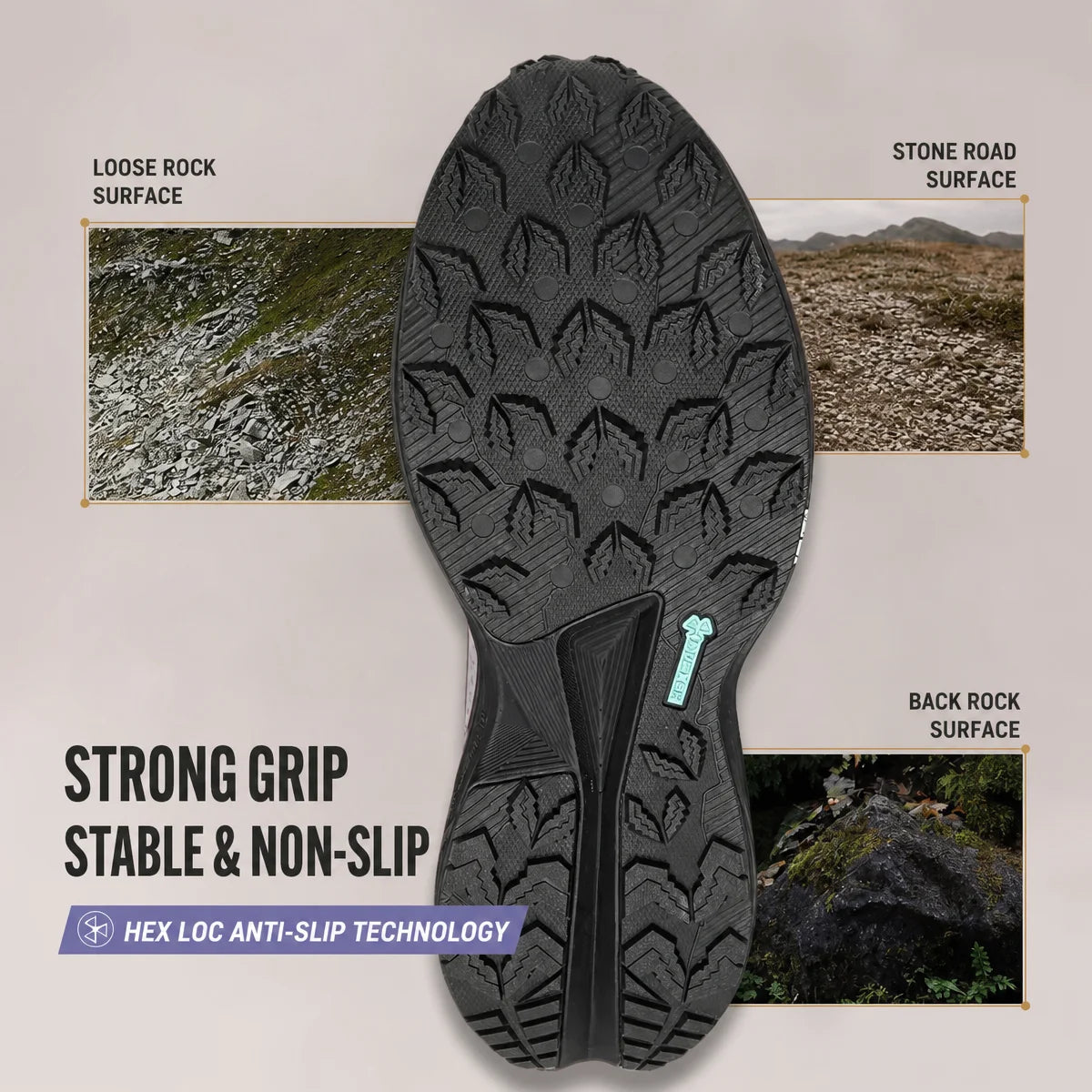 Women's AXY ROCELIA Outdoor Hiking Shoes COOL SHELL Breathable Stable Comfortable Light LiNing  Sports Shoes AHTW042