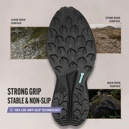 Women's AXY ROCELIA Outdoor Hiking Shoes COOL SHELL Breathable Stable Comfortable Light LiNing  Sports Shoes AHTW042