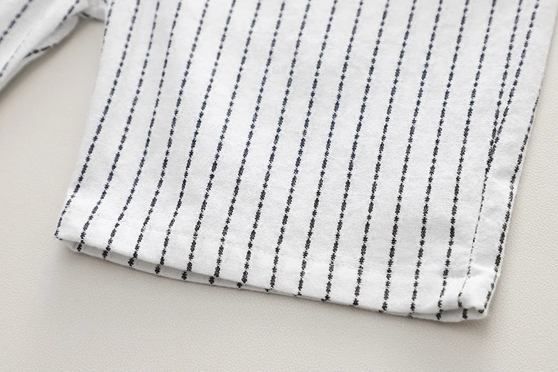 New Summer Kids Boys Clothes High Qulity Short Sleeve Gentleman Patchwork T Shirt Pants Toddler Boy Clothing Casual Outfits