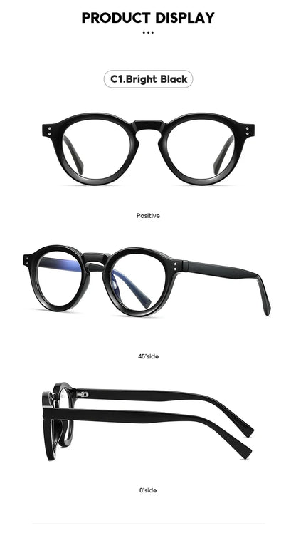 Classical Men's Prescription Glasses TR90 Reading Glasses Anti Blue Ray Glasses Frame Men Customize  Prescription Eyewear