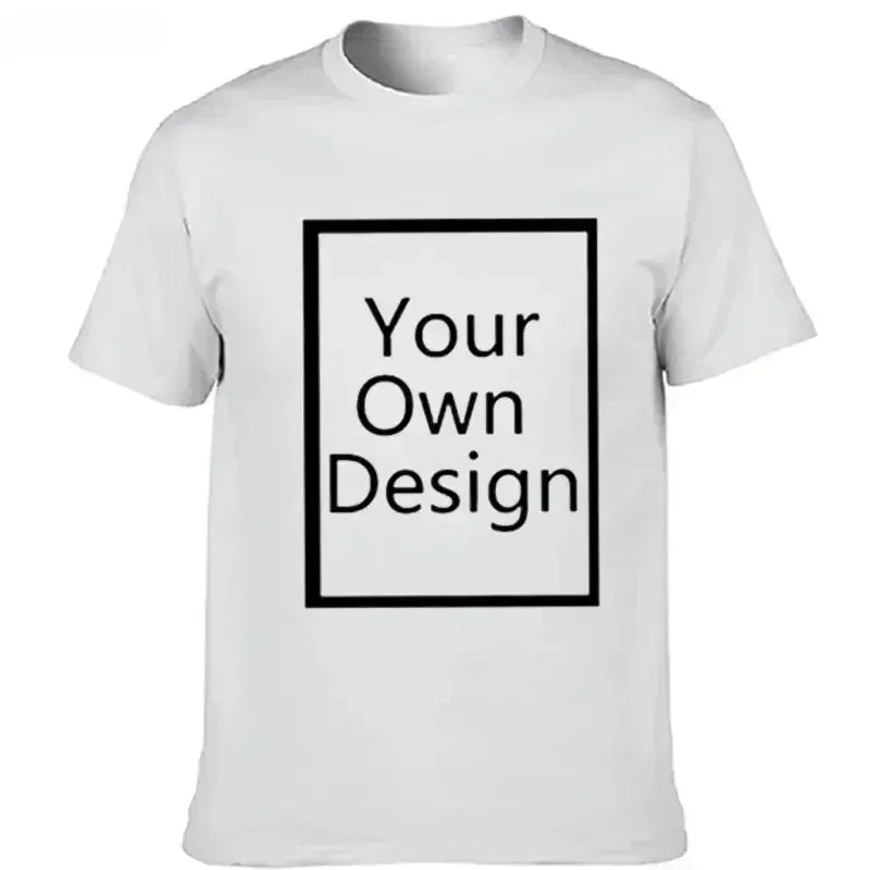 Custom Personalized Front and Back Add Your Own Text Design Adult T-Shirt Tee Harajuku Tee DIY Your Like Photo or Logo T-shirts