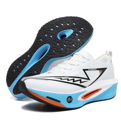 Men Running Shoes Carbon Board Marathon Speciality Sports Breathable Lightweight Women's Comfortable Athletic Sneakers