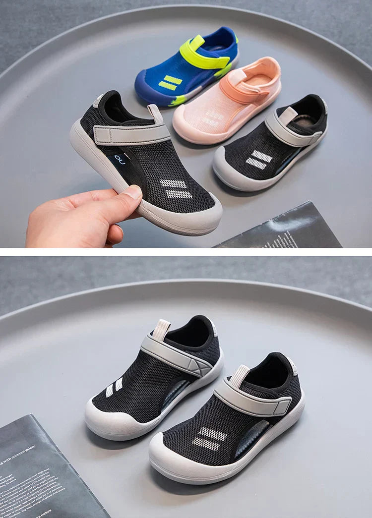 Breathable Sport Sandals Summer Children Casual Shoes Boys Beach Sandals Kids Lightweight Closed Toe Baby Sandals for Girls