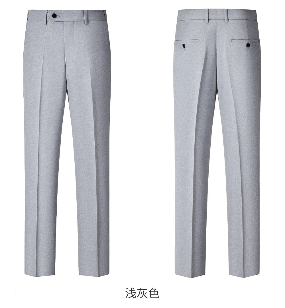 High-quality Groom Wedding Suit, Fashionable and Stylish Dress, Men's Business Double-Breasted Suit Set, Men's Three-Piece Set