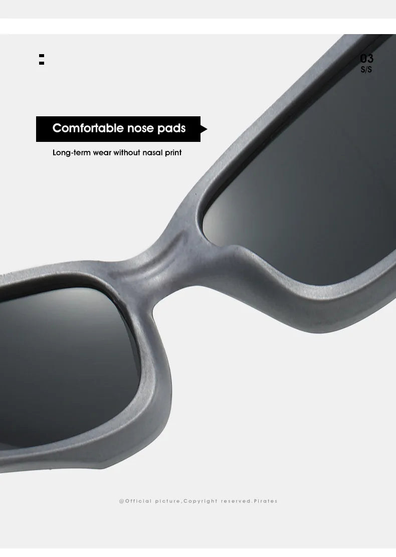 New UV400 Punk Men's Fashion Sport Sunglasses Cycling Driving Tactical Windproof  Coated Frame Fishing Riding Sun Glasses