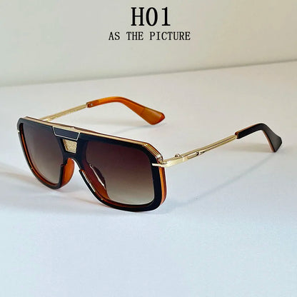 2023 Luxe Square Sunglasses For Men Vintage UV400 Sunglasses Women Trendy Fashion Sun Glasses Retro Gafas De Sol Hombre Lunette