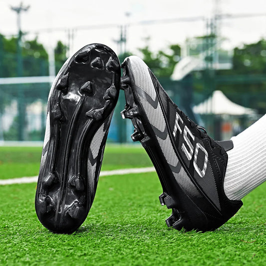 Adult breathable FG/AG long nail suitable for training and competition all season universal anti slip sports football shoes