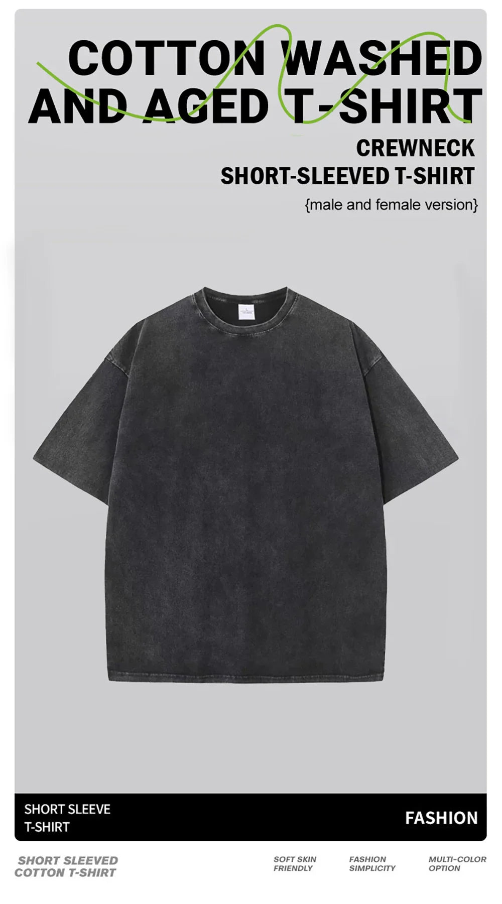 Women'S Cotton Washed T-Shirts All-Math Loose O-Neck Tee Shirts Brooklyn Usa Printing Short Sleeve Summer Street Female Clothes