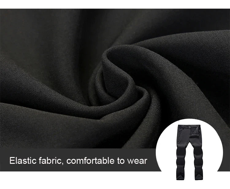 Winter Slim Men Outdoor Camping Pants Hiking Trousers Women Travel Thickening Warmth Retention Trekking Ride Sportswear