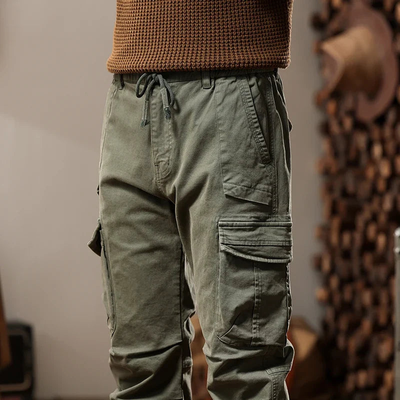 New Men Fashion Military Cargo Army Pants Slim Regualr Straight Fit Cotton Multi Color Camouflage Green Yellow Trousers BL7606