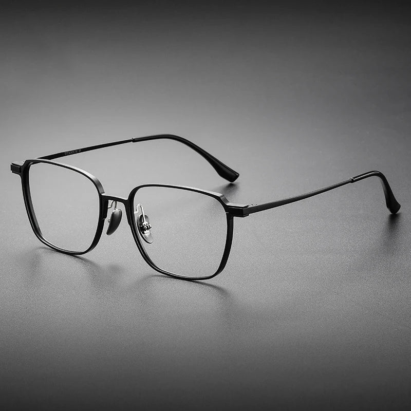 Aluminum Titanium Legs Men's Business Classic Anti-Blue Light Computer Glasses Reading Glasses Customizable Lenses 20229
