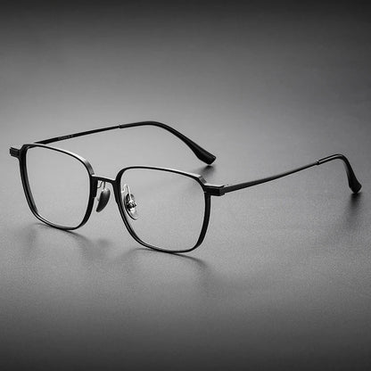 Aluminum Titanium Legs Men's Business Classic Anti-Blue Light Computer Glasses Reading Glasses Customizable Lenses 20229