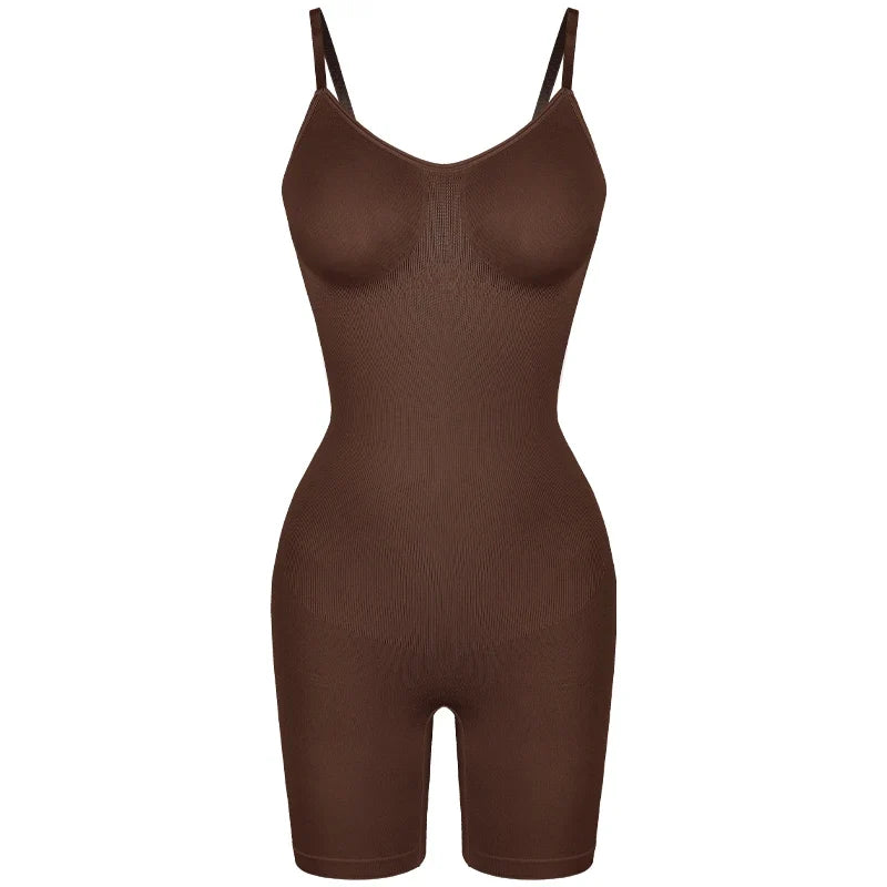 New Bodysuit Shapewear Women Tank Top Tummy Control Full Body Shaper Anti Chafing Shorts Slimming Waist Trainer Butt Lifter