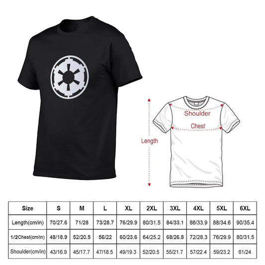 New Galactic Empire T-Shirt sports fan t-shirts funny t shirt Aesthetic clothing oversized t shirts for men