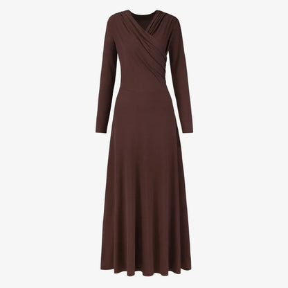 AS SS26 Flowy elegance wrap Maxi dress lightweight fabric flattering dressy woman clothes