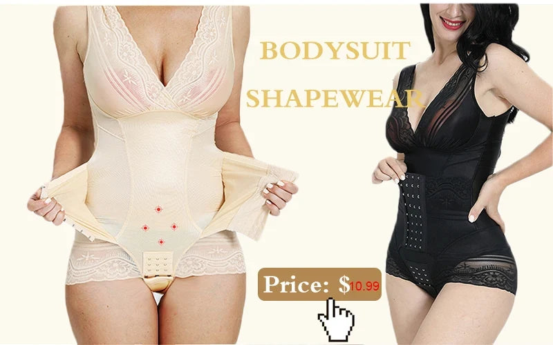 Halter Neck Body Shaper Suits Open Crotch Thong Shapewear Body Shapers Tummy Control Bodysuit Cupless Stretchy Jumpsuit