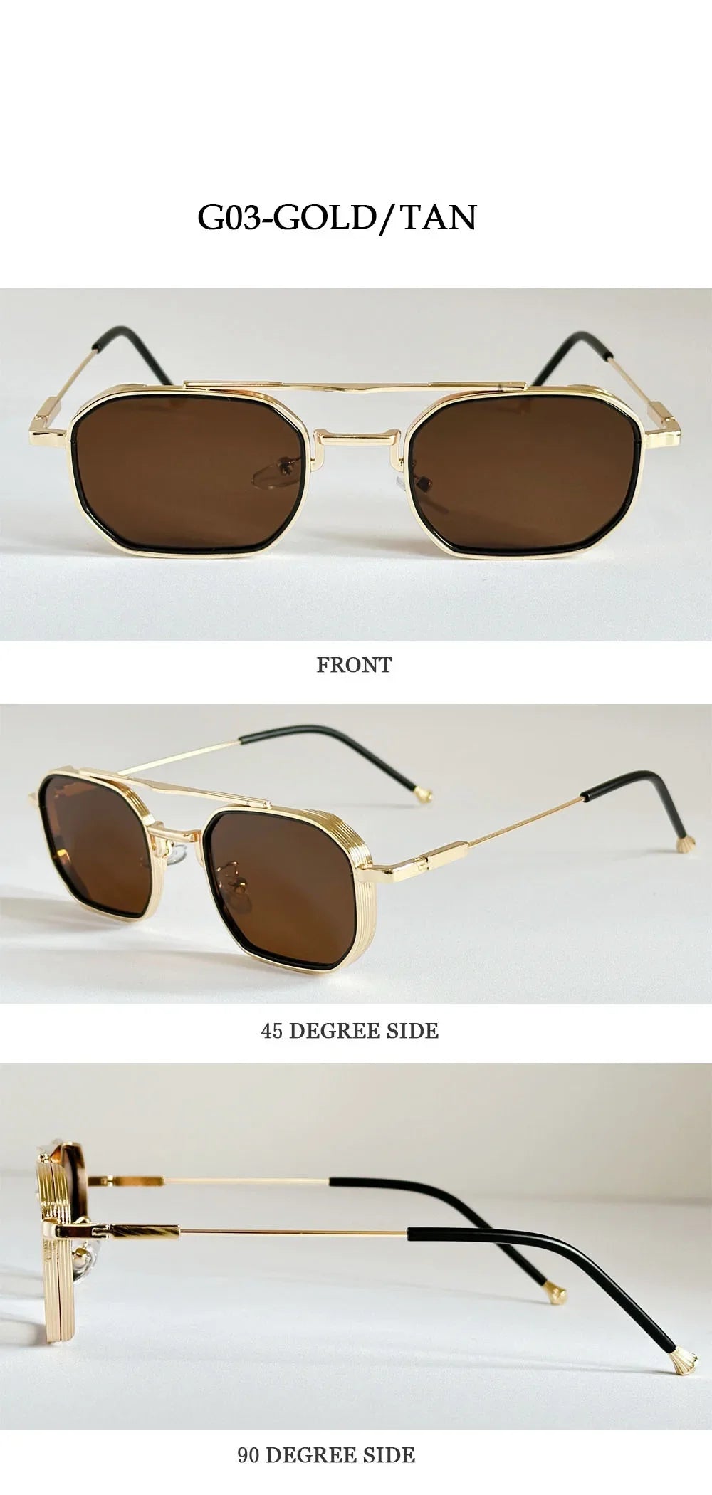 2025 Square Sunglasses Women Trendy Vintage Steampunk Sunglass Men Luxe Fashion Glasses Gafas De Sol Hombre Lunette Soleil Femme