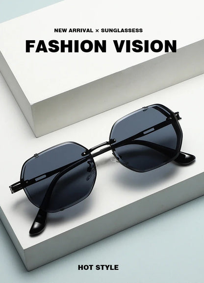 Square Punk Sunglasses For Men 2023 Luxury Steampunk Vintage Fashion Glasses Retro Shades Lunette De Soleil Homme Gafas De Sol