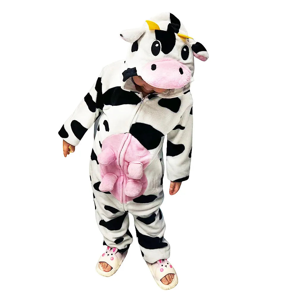 Cartoon Kigurumi For Kids Animal Onesies Children Pyjamas Halloween Cosplay Costumes