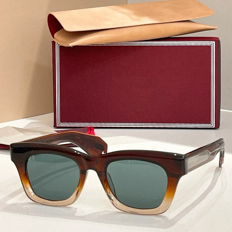 Dealan Uv400 High Quality Men and Women Sunglasses Designer Japan Handmade Optical Prescription Limited Edition Eyewear