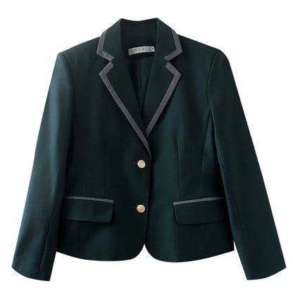Korean Sle Student orm Jaet Briti College Wind Long Sve Button up Polyester Casual Wear for Men And Women