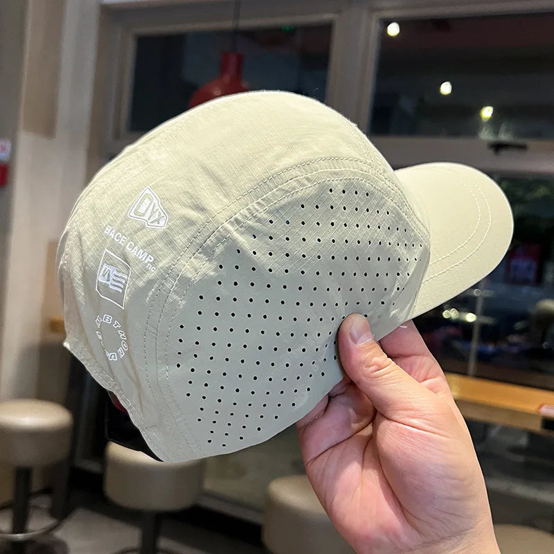 Summer Quick-drying Baseball Cap Women Thin Breathable Mesh Baseball Caps Men Outdoor Camping Leisure Sun Protection Hiking Hats