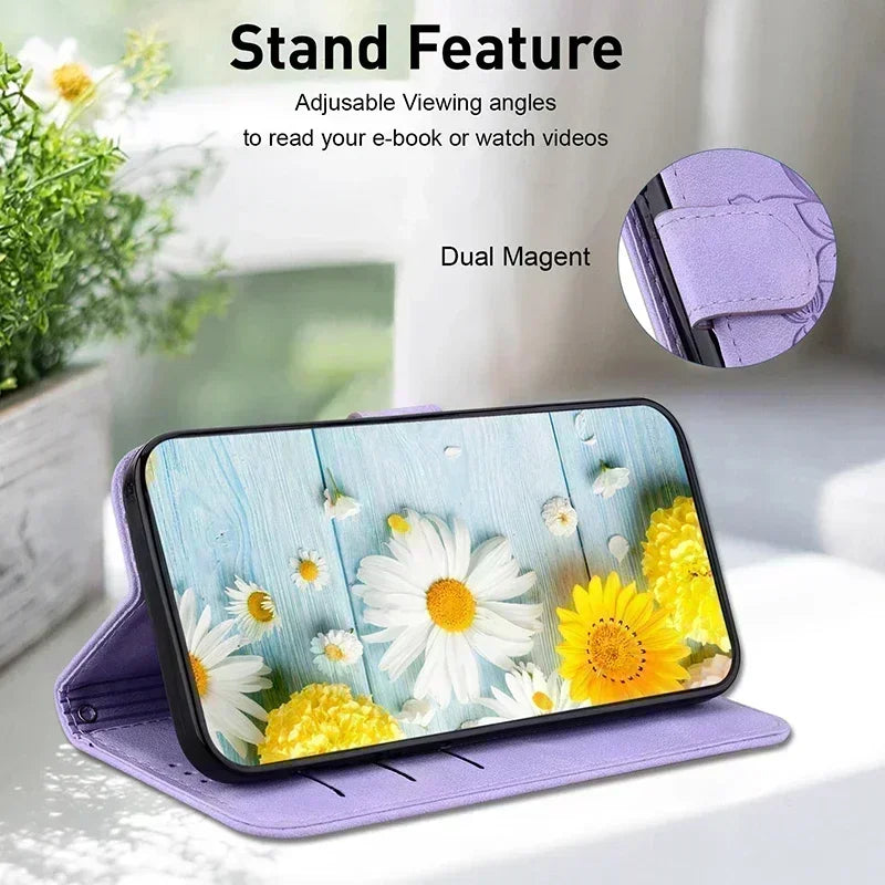 Leather Phone Case For iphone 15 14 13 12 11 Pro Max XS XR 7 6 6 6s Plus SE SE3 se4 2024 Wallet Lanyard Cover