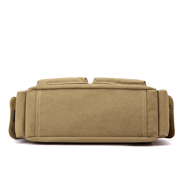 Canvas Retro Crossbody Bag, Handbag Commuting Bag, Shoulder Bag, Work Bag, Large Capacity Handbag