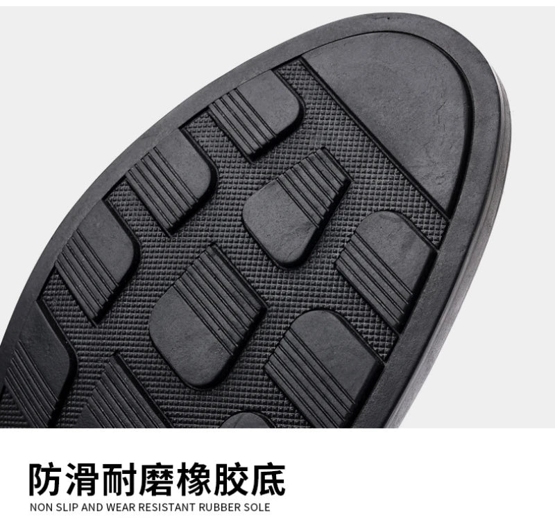 Leather Shoes Men's Four Seasons Business Formal British Casual Commuting Style Black Heightening Wedding Groom's Shoes New