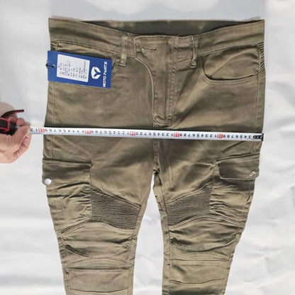 Motorcycle Jeans Pantalones Motocicleta Hombre Featherbed Jeans Standard Version Car Ride Trousers Pant Summer Riding