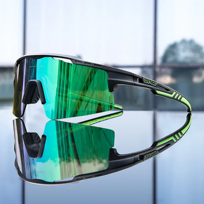 Photochromic Cycling Glasses MTB Riding Skating Sunglasses UV400 Polarized Fishing Goggles Man Woman Bike Bicycle Eyewear