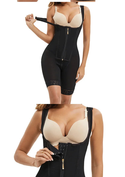 Fajas Colombianas Post Tummy Shapers Women Fully Body Shaper Waist Trainer Firm High Compression Shapewear Reducing and Shaping