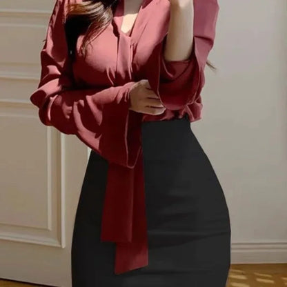 Women's Skirt Tight Female Skirts High Waist Wrap Coquette Sexy Modest Stylish Clothing Trend 2025 Summer Casual Luxury Elegant
