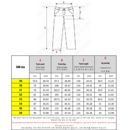 190 Cm Tall Men's Pants Summer Straight Chino Trouser Male Stretch Cotton Office Work Extra Long Leg Length 115 110cm Lengthed