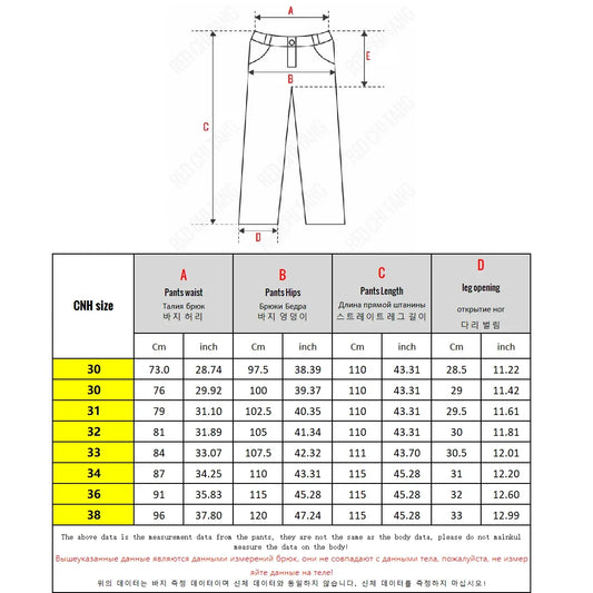 190 Cm Tall Men's Pants Summer Straight Chino Trouser Male Stretch Cotton Office Work Extra Long Leg Length 115 110cm Lengthed