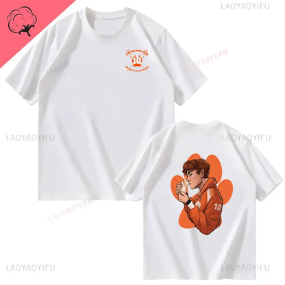 All for The Game Palmetto State Foxes Andrew Minyard Cotton High Quality EU Size Tops Men T-Shirt Y2k Unisex Harajuku Clothing
