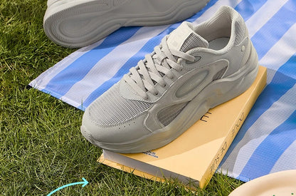 Men's Casual Shoes Mesh Comfortable Versatile Breathable Leisure Thick-soled Lightweight Male Sneakers 672516713
