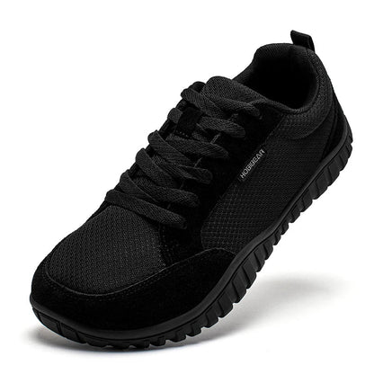 Mens Womens Walking Shoes Wide Toe Comfortable Casual Running Sneakers Lace Up Mesh Lightweight Shoes