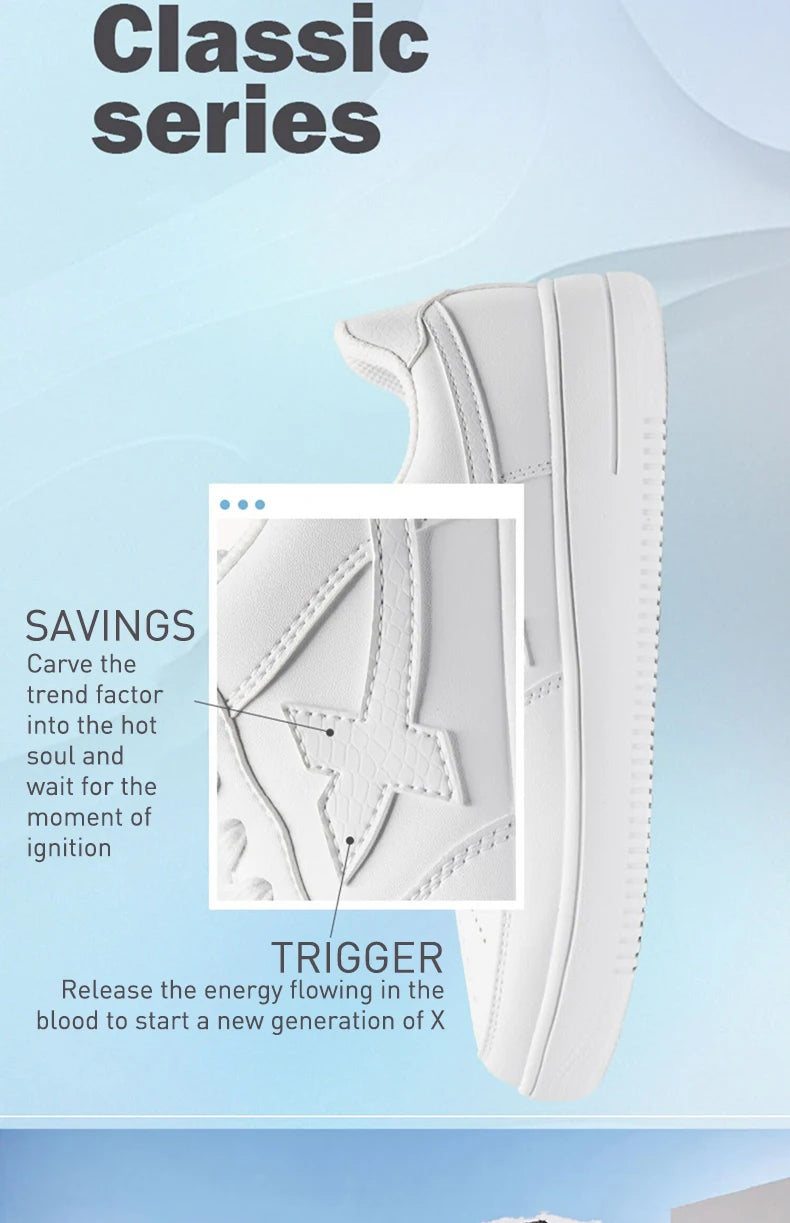 Women Men Skateboarding Shoes Non-Slip Casual White Couple Skate Sneakers Male Female Luxury Brand Shoes 881219319851