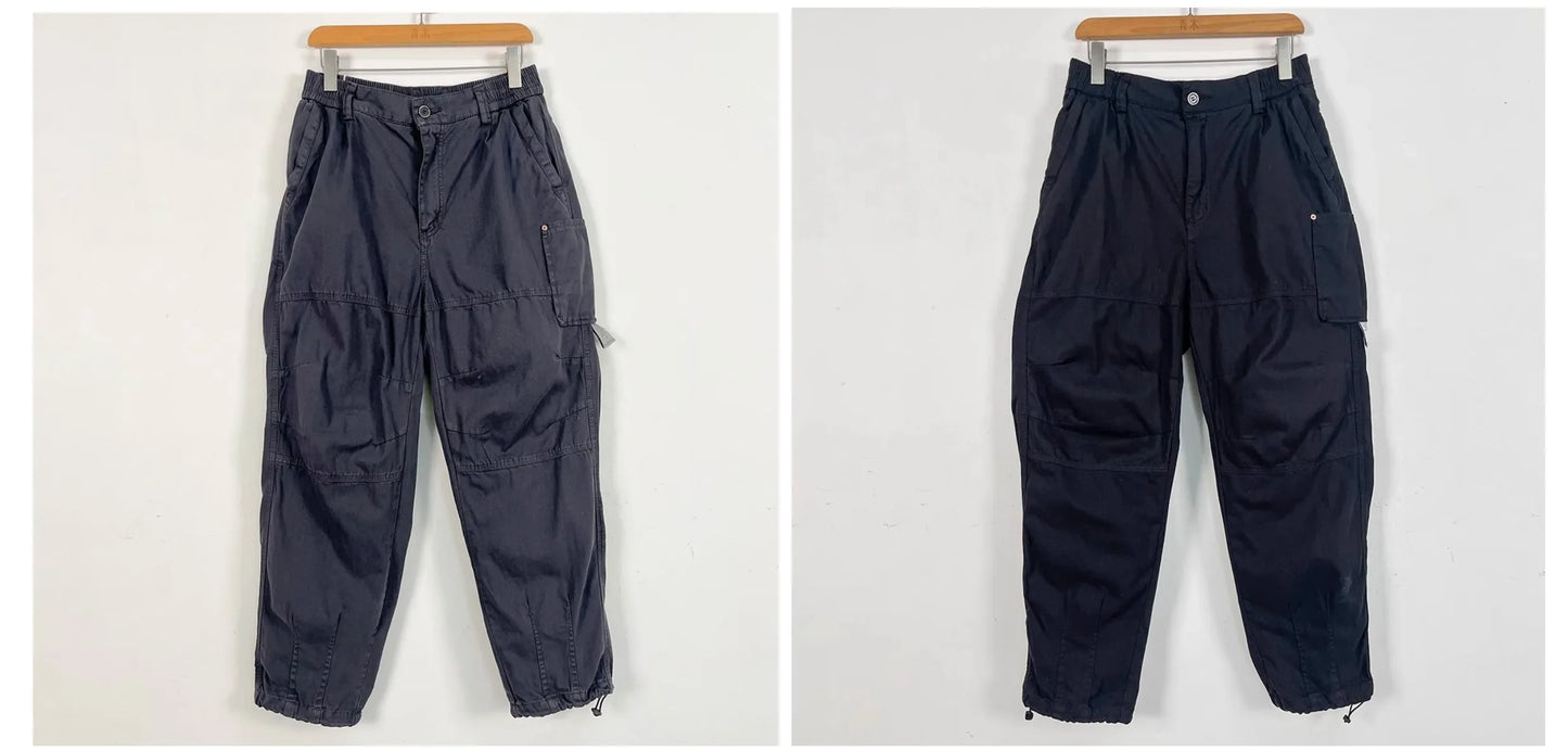 High Quality Cargo Pants Japanese Streetwear Baggy Pants For Men Plus Size Cotton Joggers Harajuku Fashions Casual Trousers